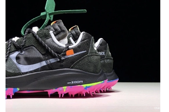 CD8179-001 x O-W Nike 5 Zoom Kiger Terra Black 0721